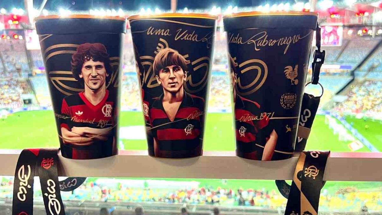 FLAMENGO LANÇA COPO EM COMEMORAÇÃO AO ANIVERSÁRIO DO ZICO